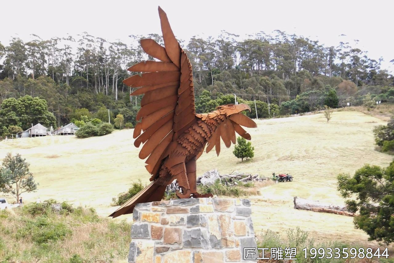 耐候钢锈板雕塑