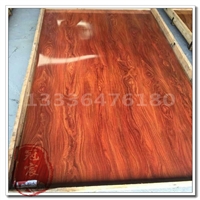 天津店门面装修用不锈钢木纹板  木纹管隔断 304 201木纹天花吊顶