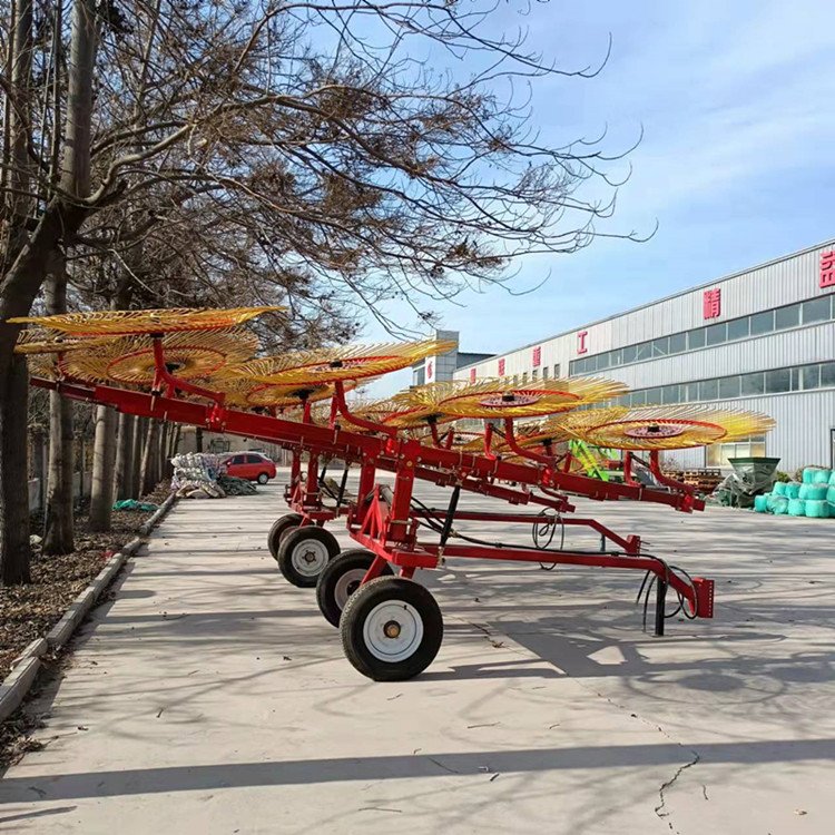 12盘秸秆搂草机 圆盘搂草机 配置齐全发货快