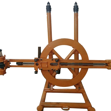 圆盘潜孔钻机 边坡支护钻孔 注浆打孔架子式潜孔钻机 100型岩石钻-搜