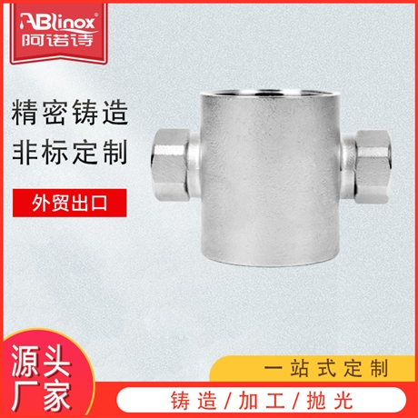 阿诺诗ablinox 316不锈钢阀体铸件 泵外壳 精密浇铸工艺 开模定制