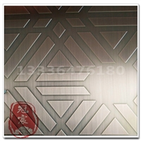 批发201拉丝发黑红古铜不锈钢板材 发黑青古铜不锈钢板