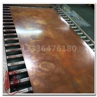 201 304不锈钢板材表面拉丝镀铜蚀刻 铜板腐蚀加工