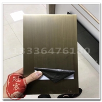 不锈钢镀红铜发黑 纳米拉丝 青古铜拉丝装饰板厨房橱柜装饰柜门 