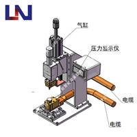 蓝能智能压力传感器钢珠销钉壳体焊接专用焊接机