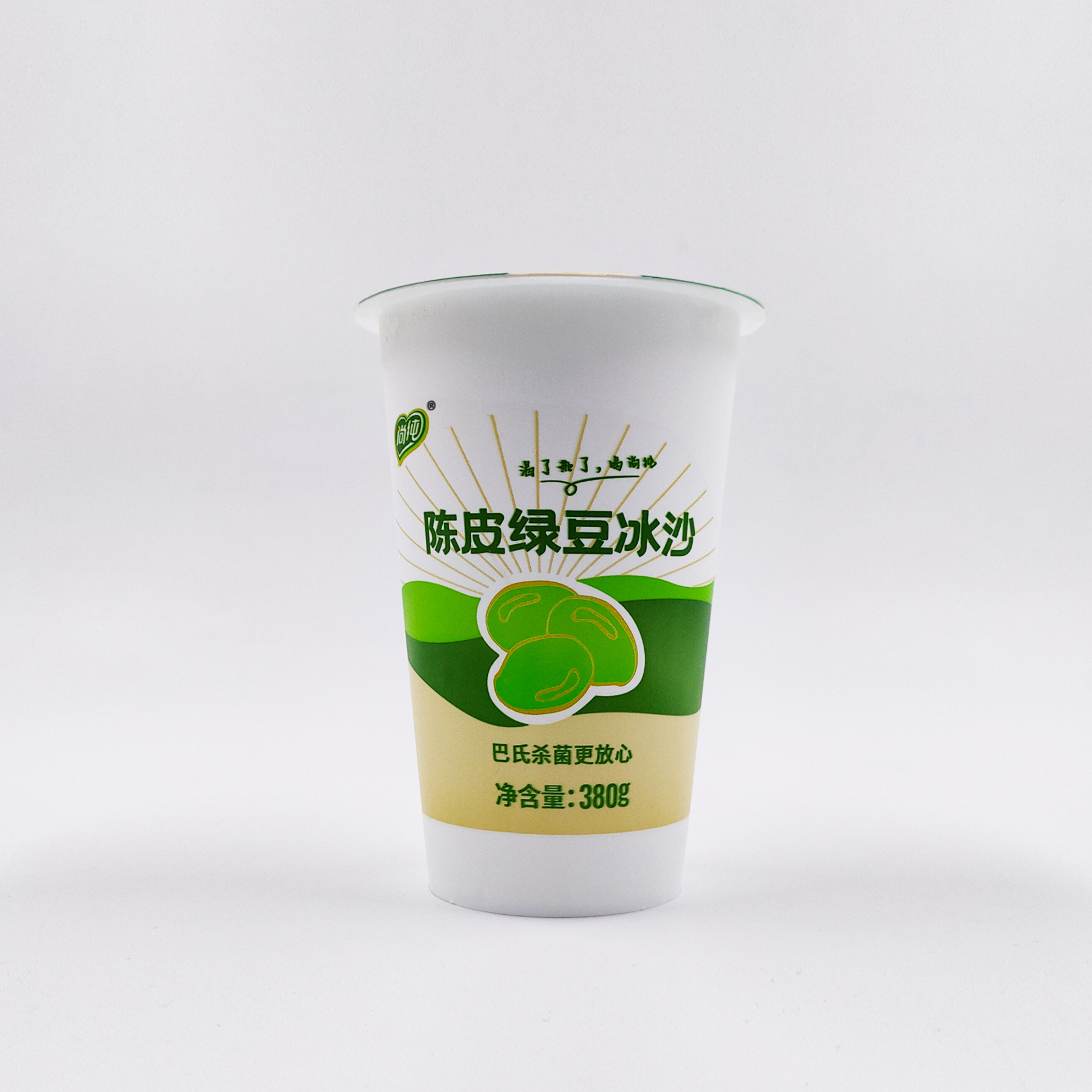 陈皮绿豆冰沙380g，尚纯食品网红夏季饮料，工厂夏季福利饮料