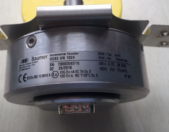 使用要点Baumer编码器OG83?RN?1024 SN:700001833031