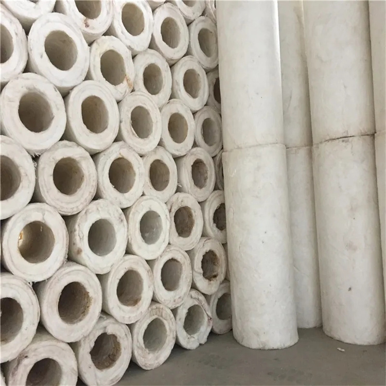 保冷铝箔硅酸铝复合管壳 耐腐蚀隔音硅酸铝管壳