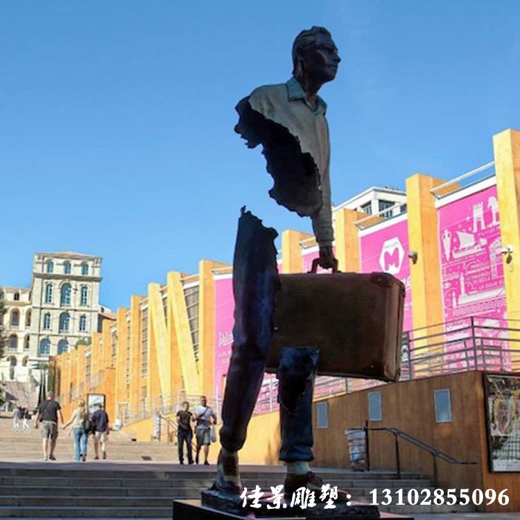 玻璃钢仿铜雕塑 镂空人物浮雕