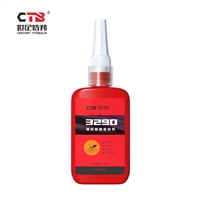 高强度螺丝胶 耐高温螺纹锁固厌氧胶 绿色螺纹紧固密封胶3290 250ml