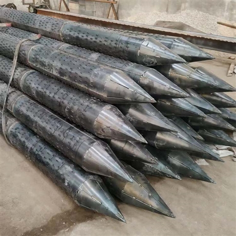 包塑缠丝井壁管dn600深水井过滤管6米一支钢制井管-搜了网