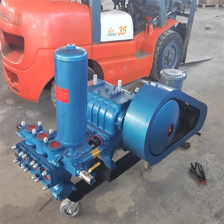 泥浆泵 淤泥清理污水泥浆泵 bw250型高压三缸式水泥注浆机厂家-搜采通