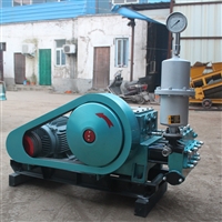 泥浆泵 钻井活塞式搅拌尾矿泥浆泵 打桩三缸高压注浆泵