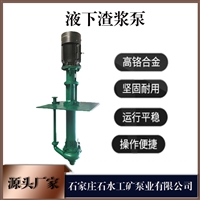 立式液下渣浆泵 级数单级 叶轮闭式/开式/半开式