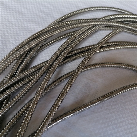激光器线缆金属护套  单层护线光纤保护管  304/316不锈钢金属软管内径2.6mm