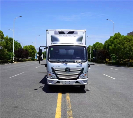 蓝牌冷藏车 福田排半冷链运输车 