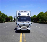 蓝牌冷藏车 福田排半冷链运输车 
