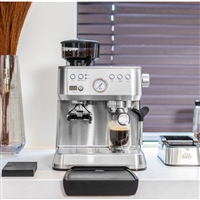 Solis/索利斯1019研磨一体半自动咖啡机 家用意式浓缩小型奶泡