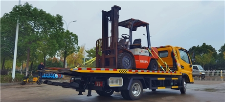 不超重蓝牌清障车 江淮V5平板救援拖车 C证开 可分期