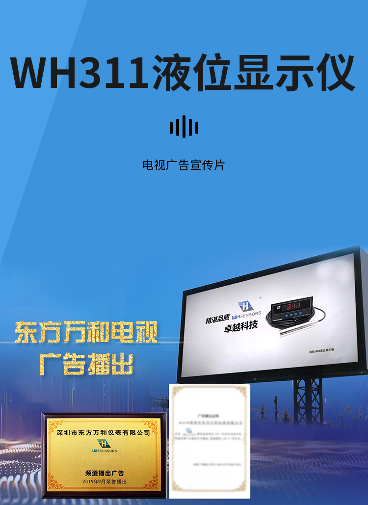 WP435 pressure transmitter - Wanhe WH311