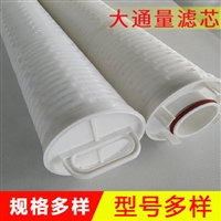 各种水处理滤芯折叠滤芯 大通量滤芯