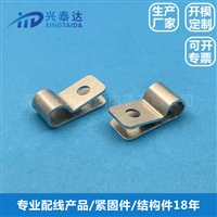 加厚R型线夹 电线固定夹 配线电缆线卡扣 金属铝防火耐高温理线夹