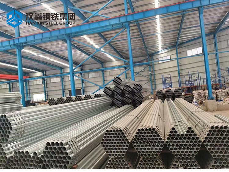 振鸿镀锌钢管dn200 8寸镀锌管国标 消防水管用 广西北海批发价