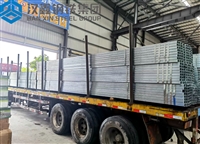 广西镀锌方管镀锌方矩管 热镀锌管30*50镀锌方形管批发价格