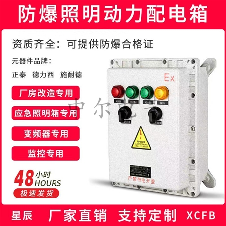 锅炉房防爆配电箱BXMD系列ip65防护防尘防腐WF1WF2铸铝隔爆控制柜