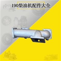 济南12v190排气管 235.09.60.01济柴驰动G12V190ZDT排烟管