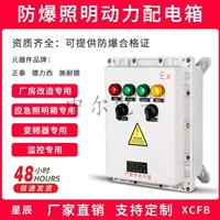 0.75KW-15KW水泵防爆风机动力控制箱BXK 一控一配电箱 粉尘隔爆箱