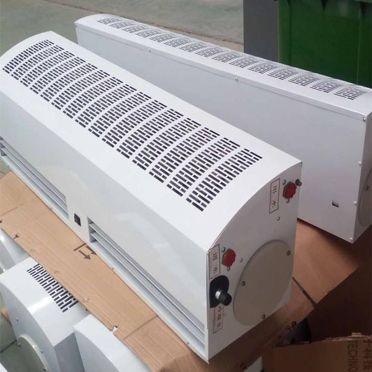 广西玉林市贯流冷热水风幕机超市大门顶风闸贯流式风幕机空气幕隔热风