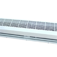 湖南湘西贯流电加热风幕机1.5米PTC加热冷暖风幕机，电加热风幕机