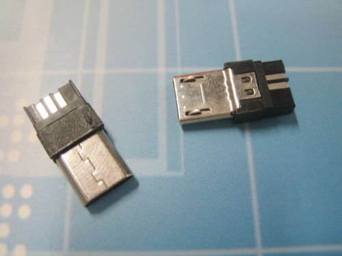 威聯創供應micro 5p usb母座 沉板1.0 全貼片smt micro連接器