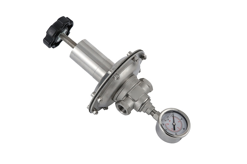 化工廠氬氣減壓器型號(hào) 齊威牌 YQY-14氧氣減壓器