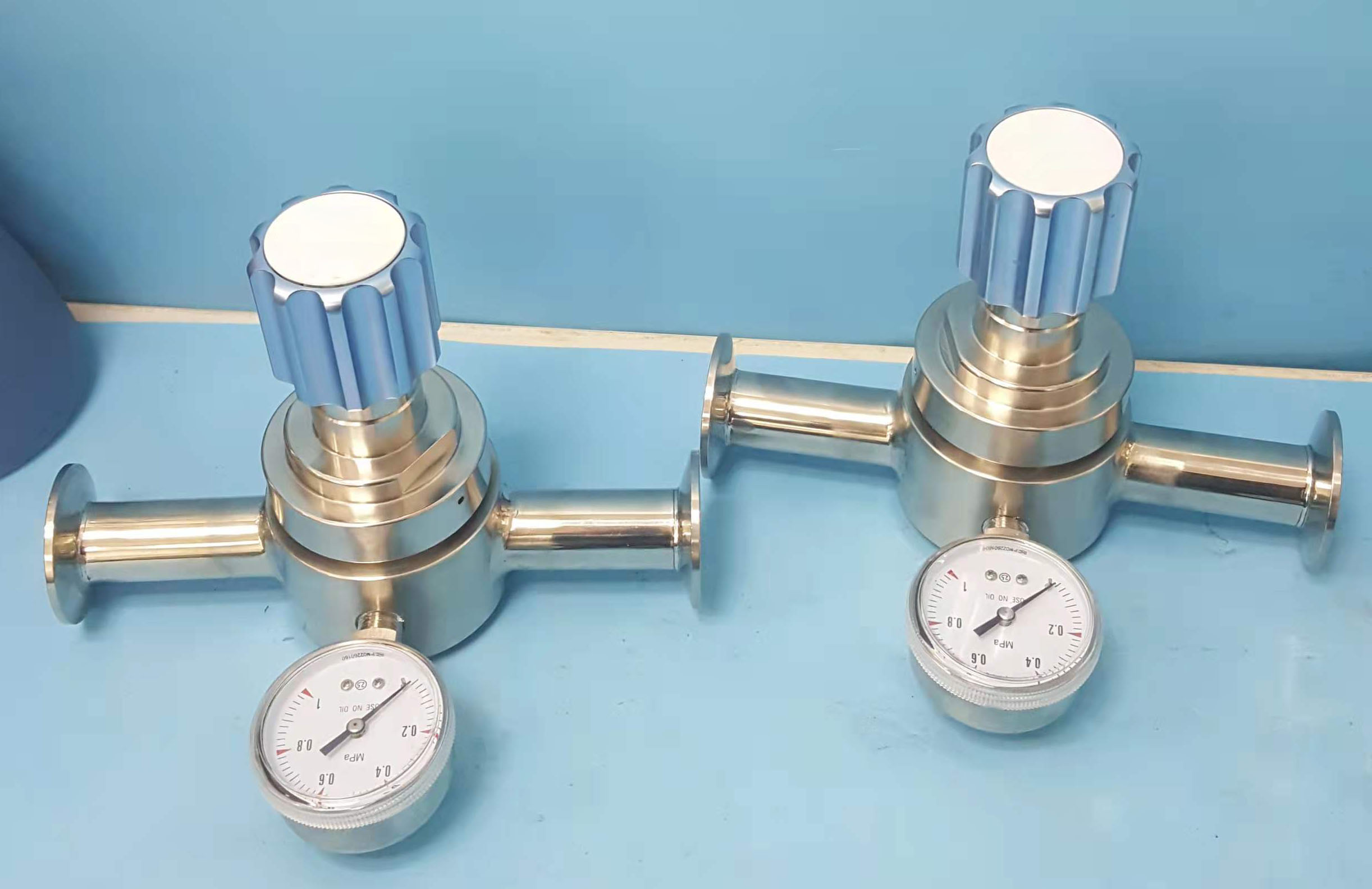 丙烷进口减温减压器 上海齐威 yqt-731c二氧化碳饮料机减压器