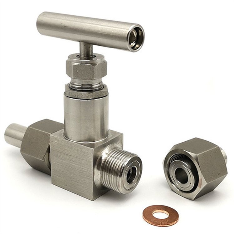 不锈钢一字手柄焊接针型阀j23w-160p焊接式针型阀dn10/15/25