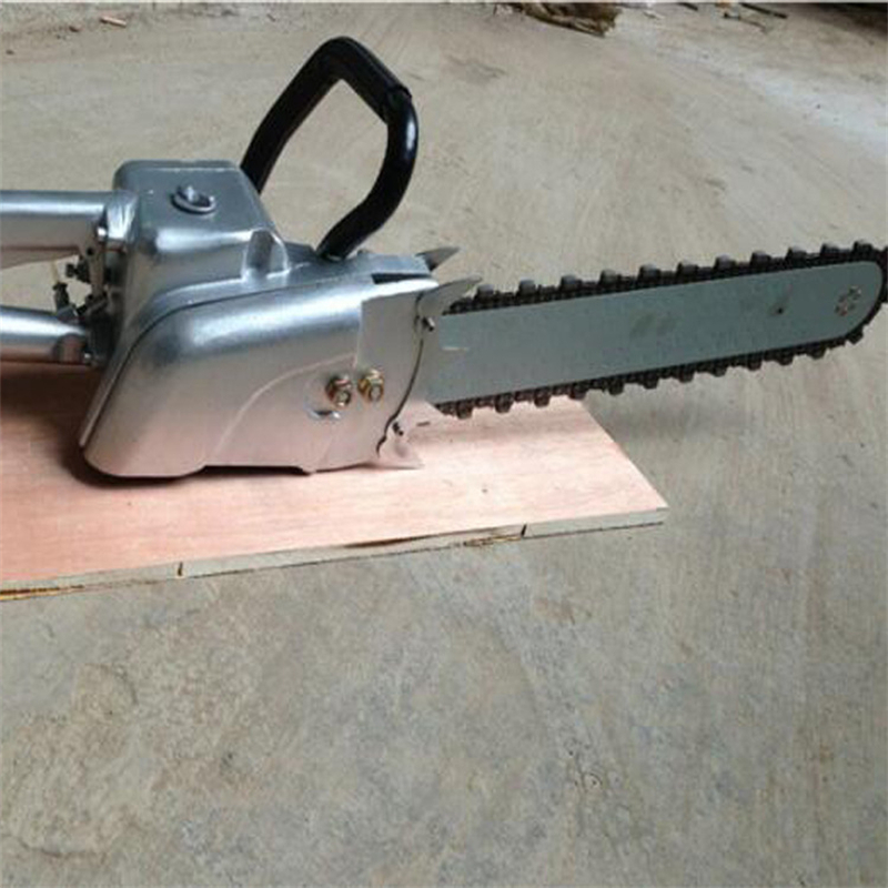 气动金刚石链锯 混凝土石材切割气动链条锯 手提式割煤机