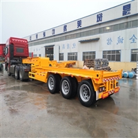 湖南集装箱后翻半挂自卸半挂车价格