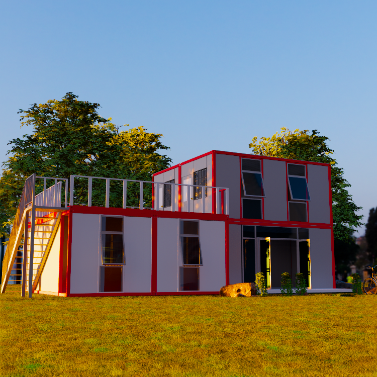 定制岩棉集装箱活动房 可设计住人集装箱别墅 工厂直营集成房屋