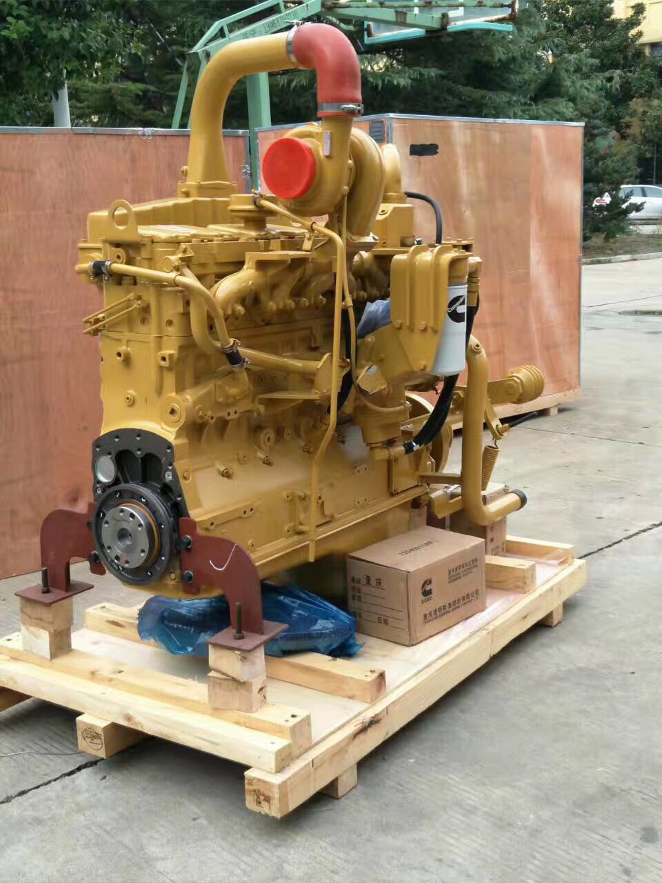 移山ty320c推土机康明斯nt855-c360发动机总成 全新机