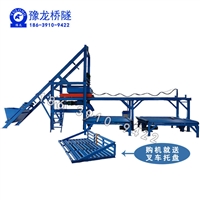 智能化小型预制构件布料机 井盖预制设备 豫工混凝土预制件设备