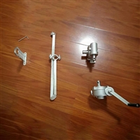 高窗独立开启手摇开窗机 一控三中悬平开开窗器