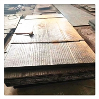 供应8+8复合耐磨钢板 碳化铬堆焊双金属复层耐磨板 耐磨性好