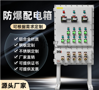 水泵电机防爆配电箱400*500*200触摸屏检修仪表箱 华荣防爆控制柜