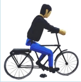 主动车辆安全 软体目标物-动态自行车含假人