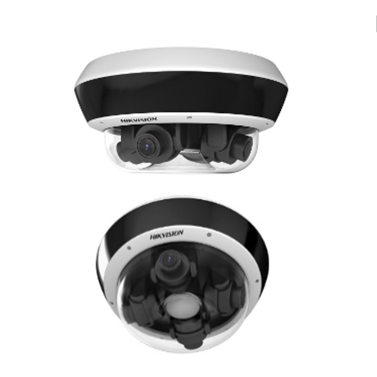 DS-2CD6D54FWD-IZS/NFC 海康威视500万四通道全景半球型摄像机
