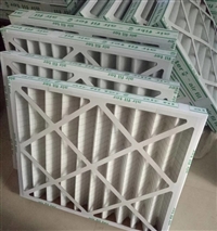 初效板式过滤器 防潮纸框设计 无纺布工业除尘滤网 结构牢固可清洗