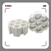 轻瓷开孔连环填料 组合填料 规整填料 过滤净化塔用 群星供应