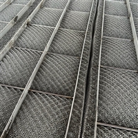 不锈钢丝网除沫器 304 316L材质  尺寸多种 填料厂家 群星供应